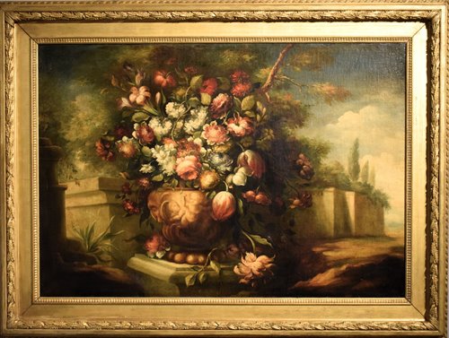 Still Life of Flowers in a Medici Vase